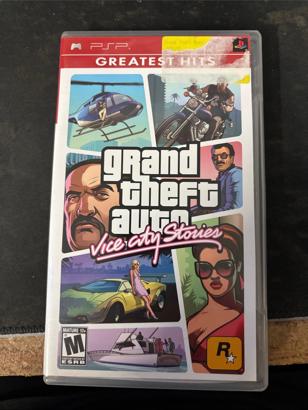 PSP Grand Theft Auto: Vice City Stories - Black Cover (Greatest Hits)